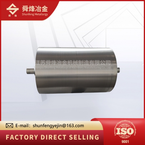 Thick plate galvanized sunken roller